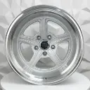 RIN 17X11 5-139.7 R1 SPORT X083 SILVER MACHINE LIP ET-44 CB87.1