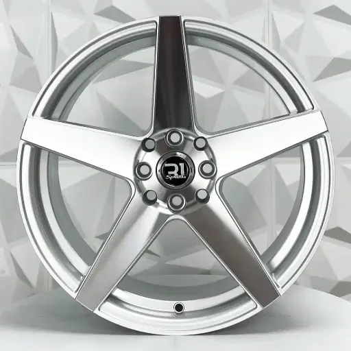 [171557] RIN 17X8 5-114.3 R1 SPORT DX427 SILVER MACHINE FACE ET35 CB73.1