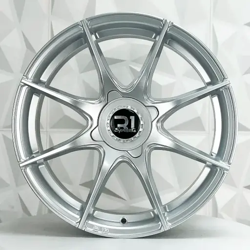 [188553] RIN 18X8 5-100 R1 SPORT SWOH04 SILVER ET38 CB73.1